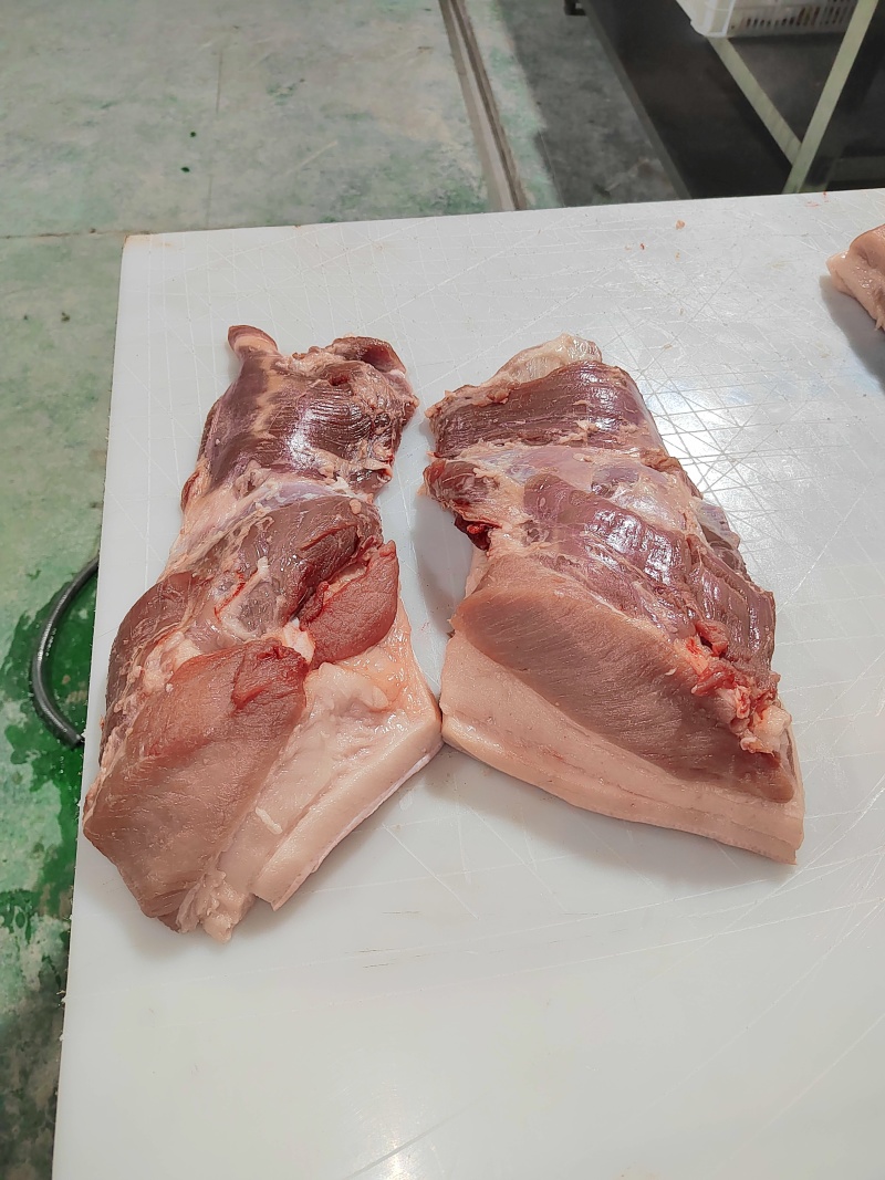 猪副产品猪肉原板五花肉/精品中方五花肉/规格齐全/量大价优