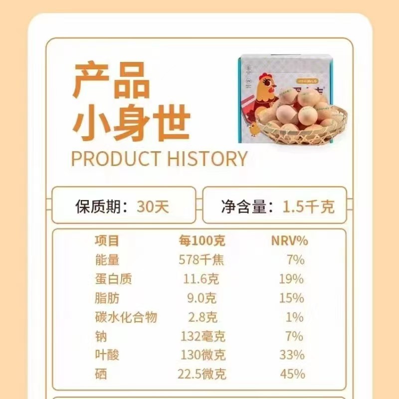 蛋小吉叶酸鸡蛋