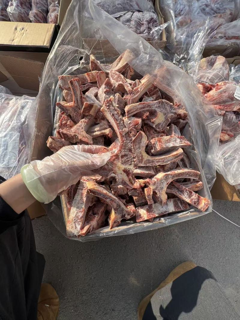 391牛肋眼骨块新鲜肉多一件40斤开箱实拍，纯干货