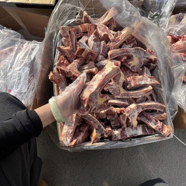 391牛肋眼骨块新鲜肉多一件40斤开箱实拍，纯干货