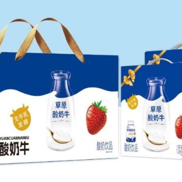 草原酸奶一箱*12瓶厂家批发