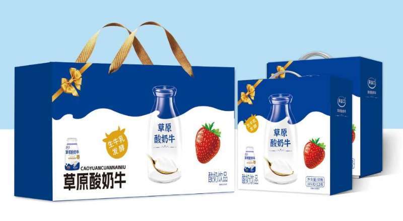 草原酸奶一箱*12瓶厂家批发