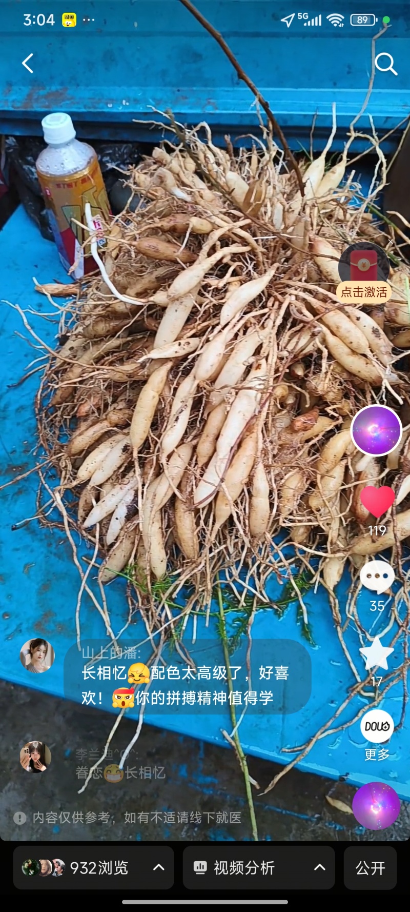 贵州省盘州市保塞乡，天门冬有几十亩