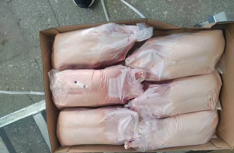 一级大白条鸭山东厂家直销质量保证