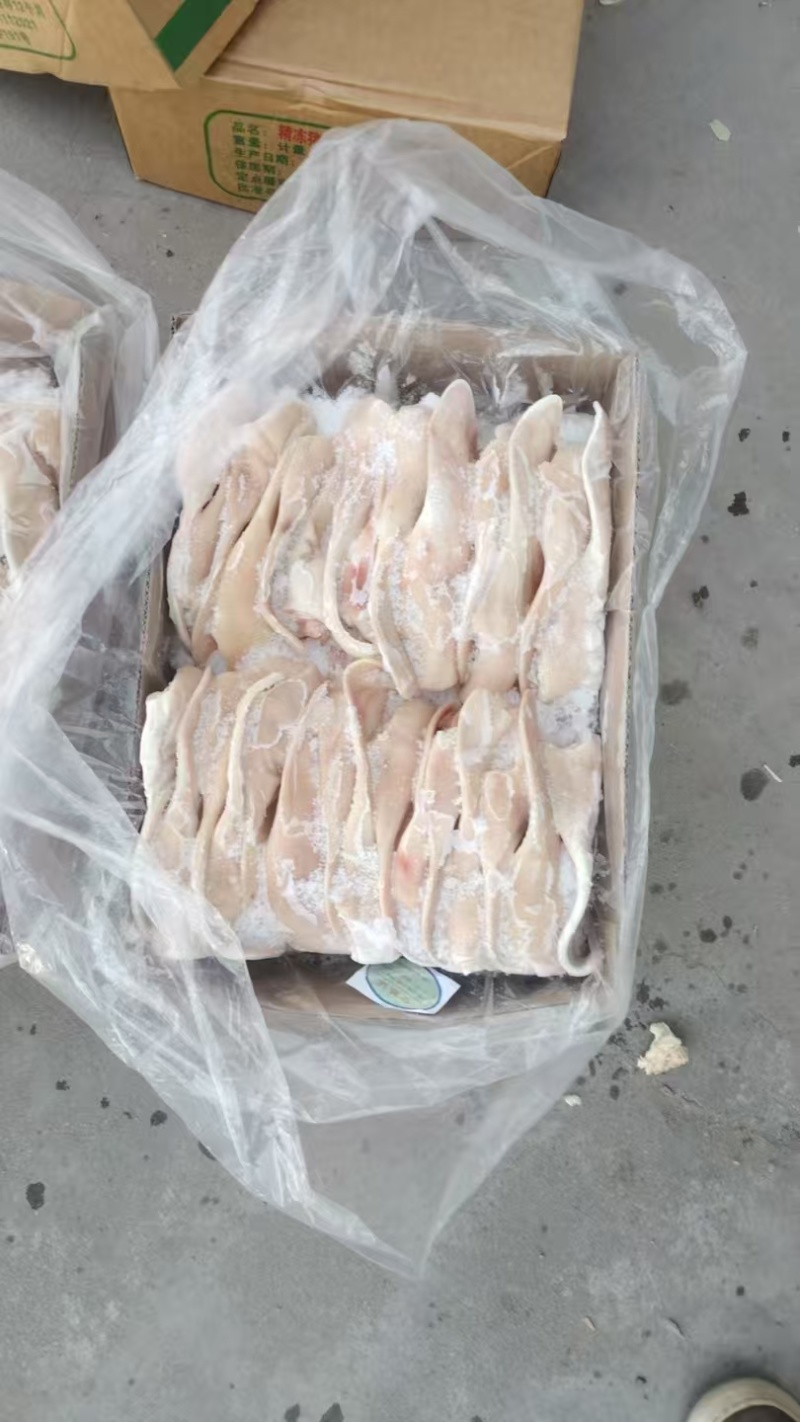 一级猪耳，新货，肥猪的，厂家直销，手续齐全