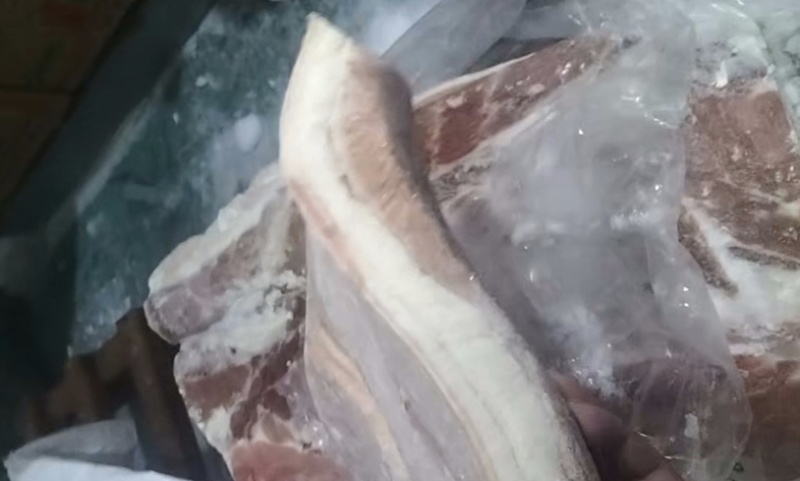 带皮大五花腊肉厂福利包运费