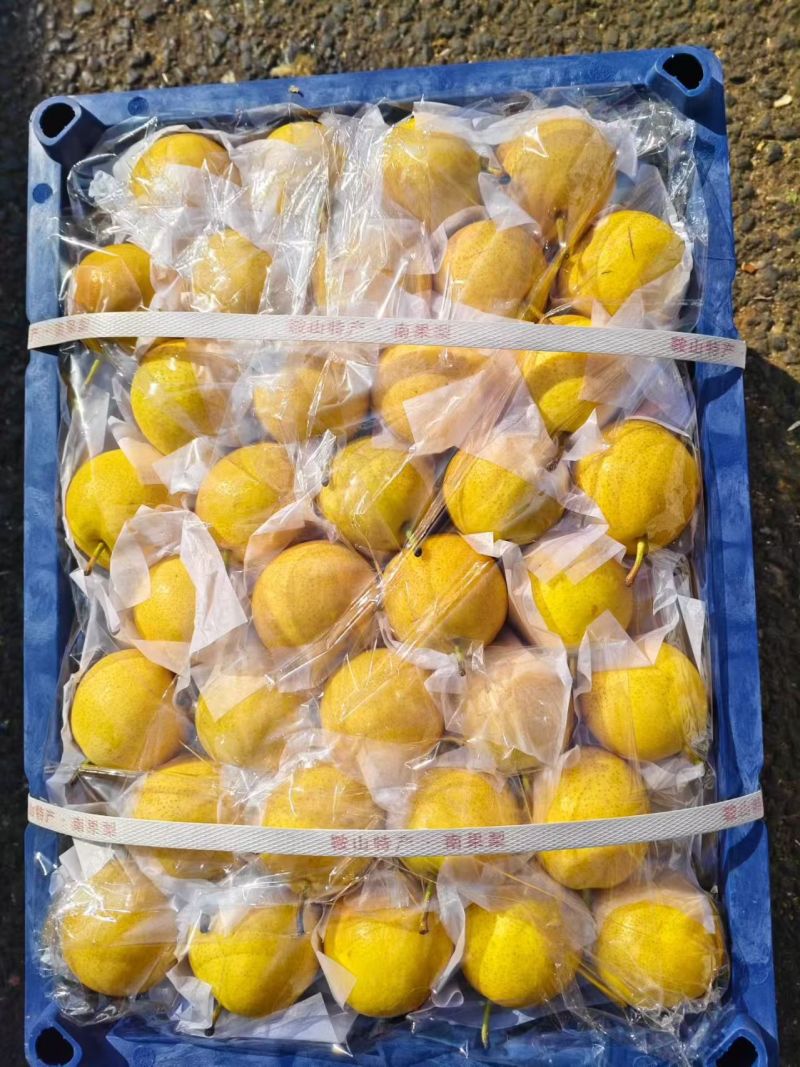 鞍山南果梨2块钱一斤，一箱也就20斤左右。便宜卖了。