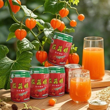 药食同源红菇娘果汁，240ml10罐礼盒装，送礼送健康**