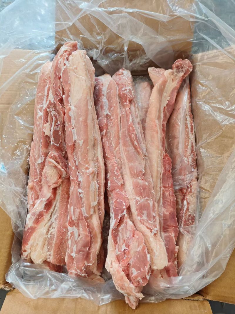 带皮五花肉条25年11月临沂发货现货30吨装车验货