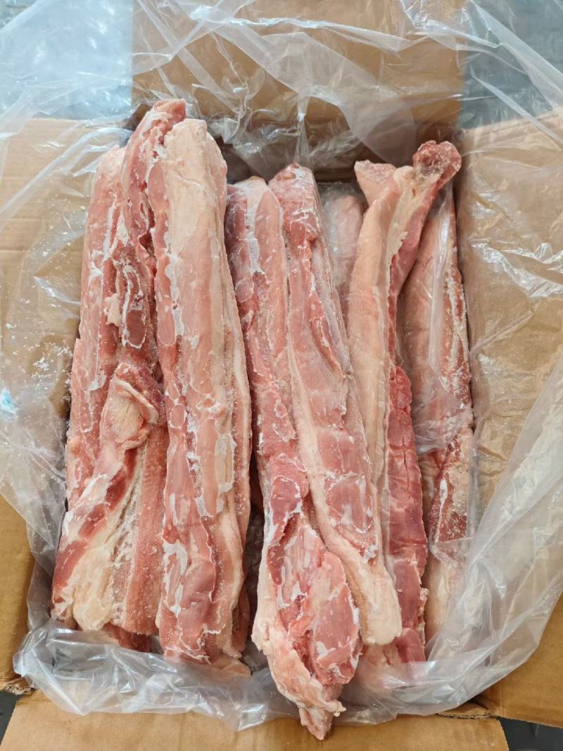 带皮五花肉条，新货，普修，30吨，9+