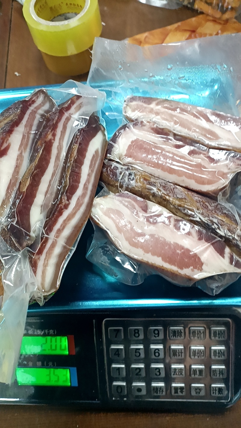 恩施农家烟熏五花肉
