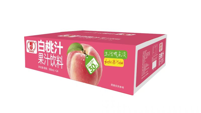 桃汁饮品果汁一箱24瓶厂家发货