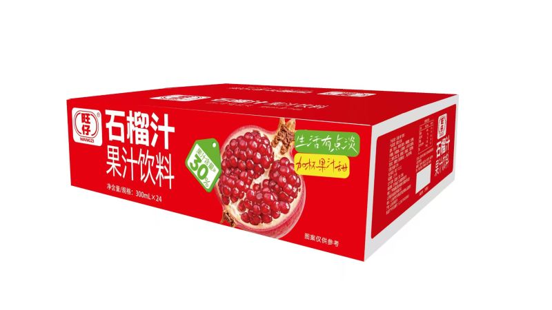 石榴汁果汁饮品一箱24瓶厂家发货