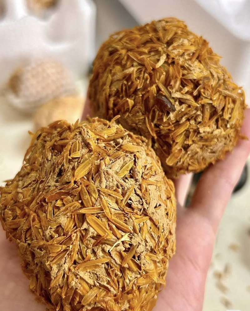 老式裹泥松花蛋