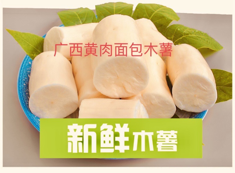 广西黄肉面包木薯