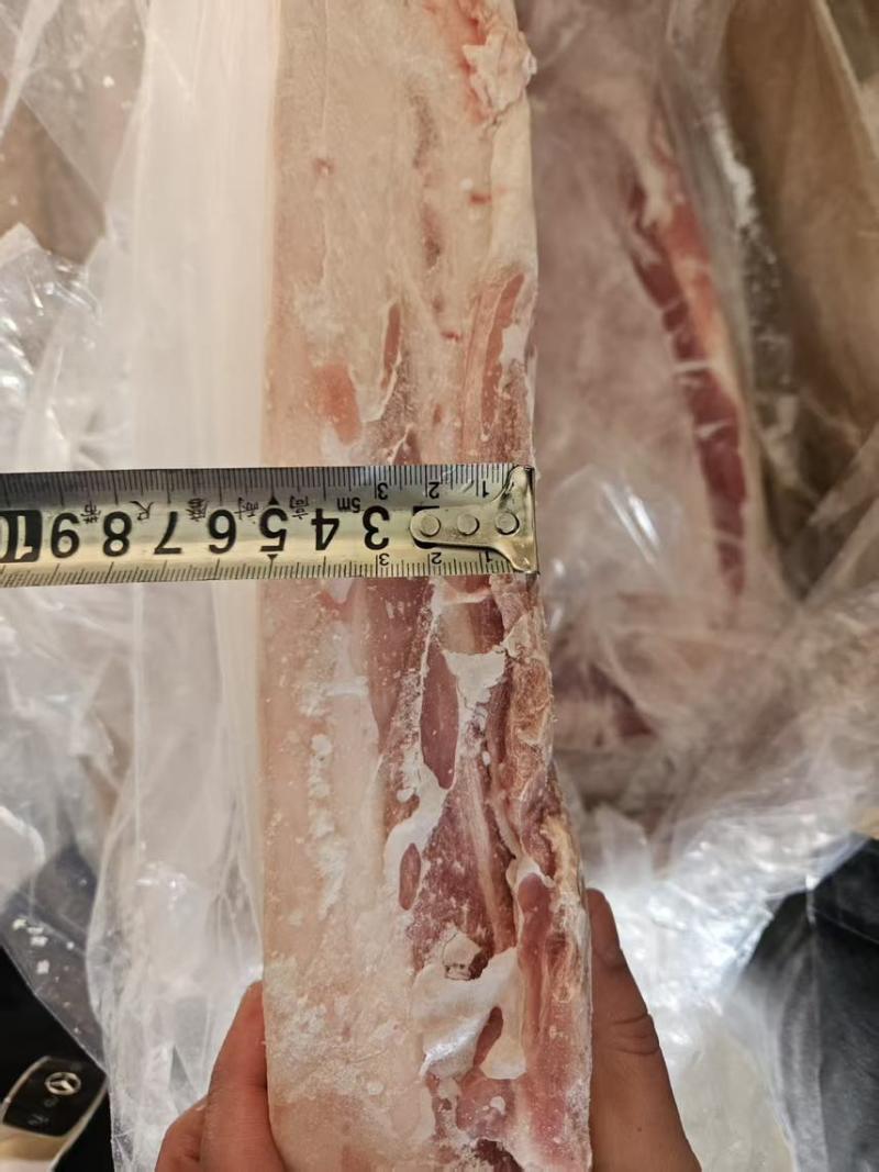 二级带皮大五花实拍新货着急腾库有意私聊