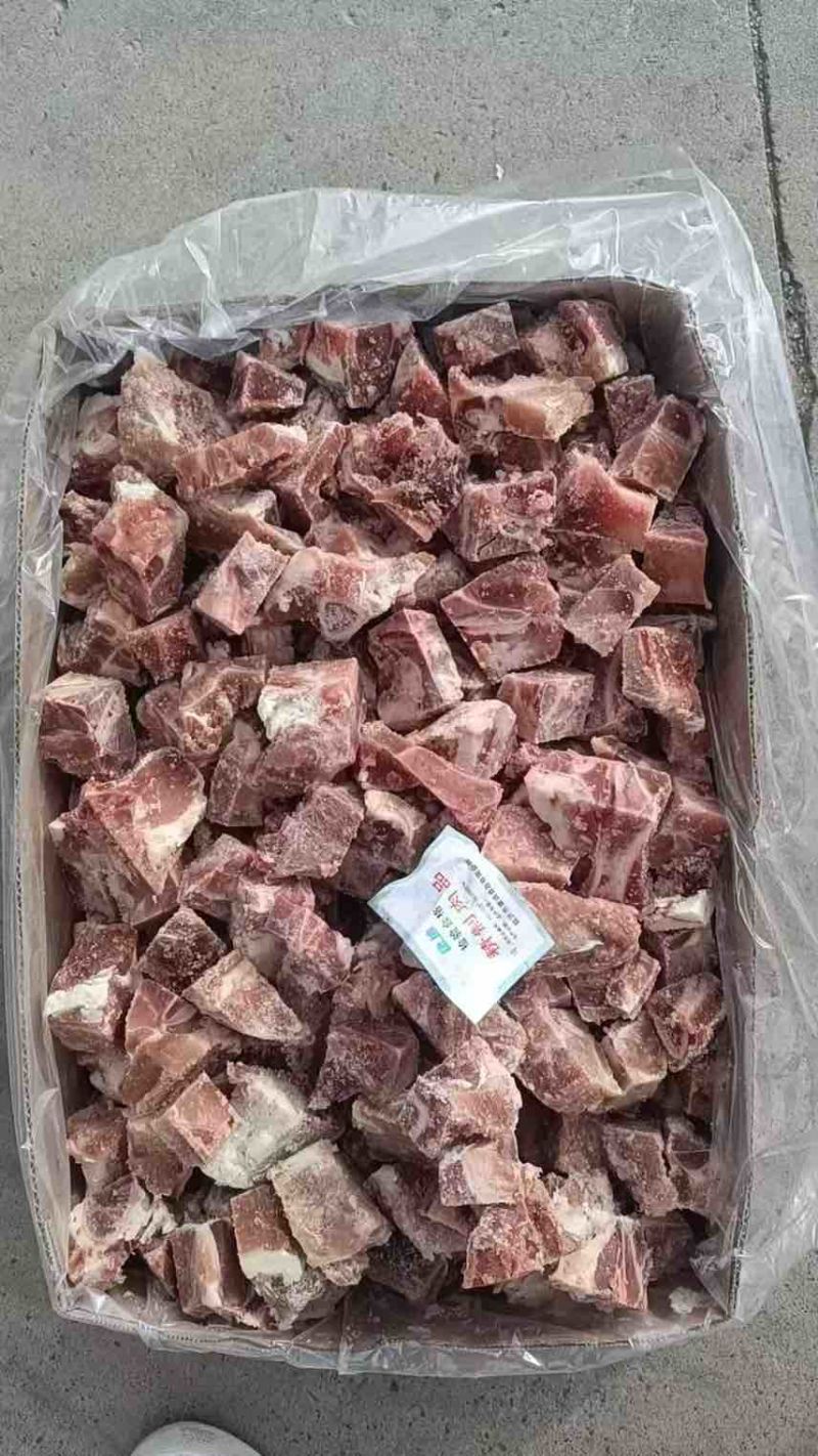 猪排骨粒带肉40实拍