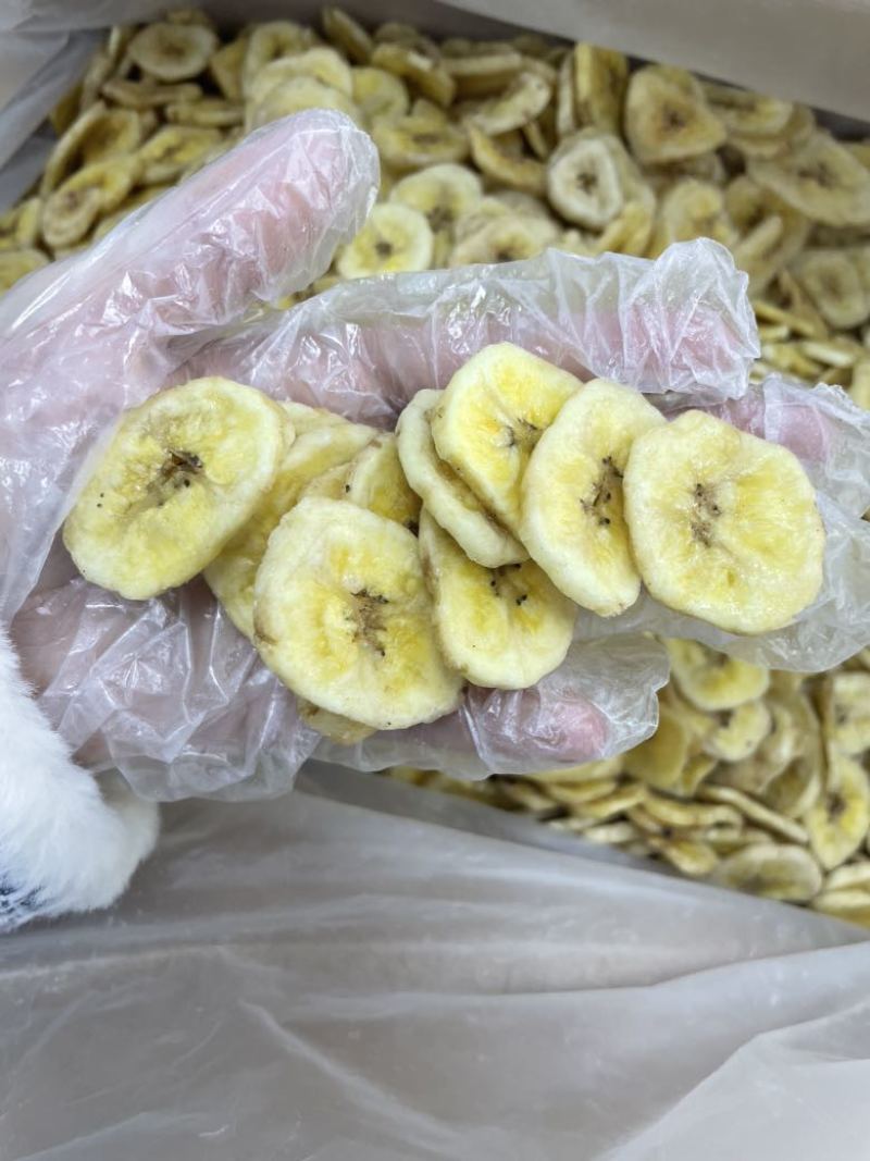 香蕉片香甜酥脆菲律宾进口香蕉干原料箱装5公斤装