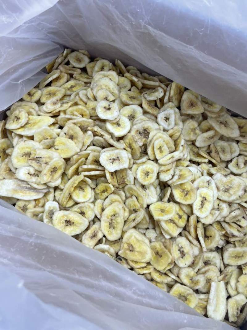 菲律宾香甜脆口香蕉片新日期原料整箱装10斤