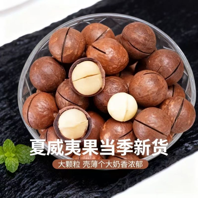 新货夏威夷果大颗粒支持各大电商一件代发批量拿货。