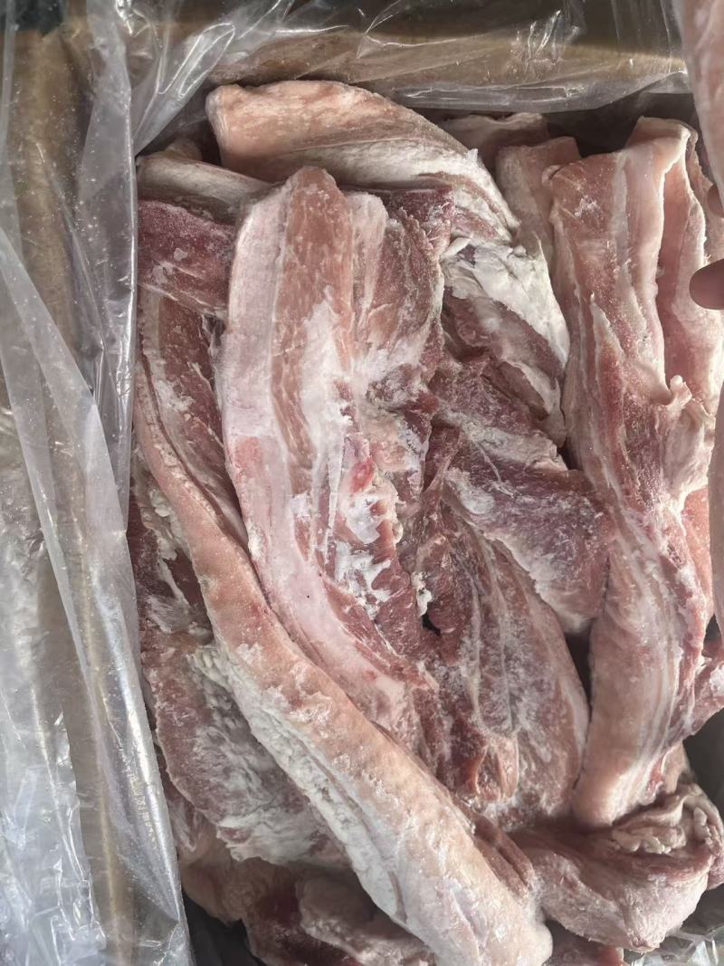 带皮五花肉条新货20吨