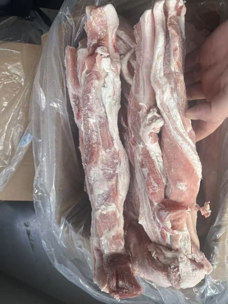 带皮五花肉条新货20吨