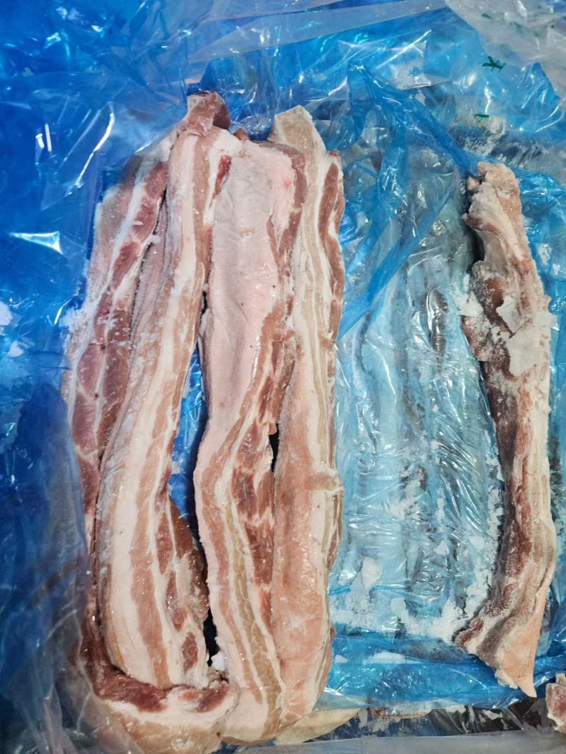 带皮五花肉条新货20吨