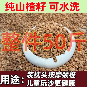 全新山楂籽，天然***，颗粒大圆润，五棱角，干净卫生