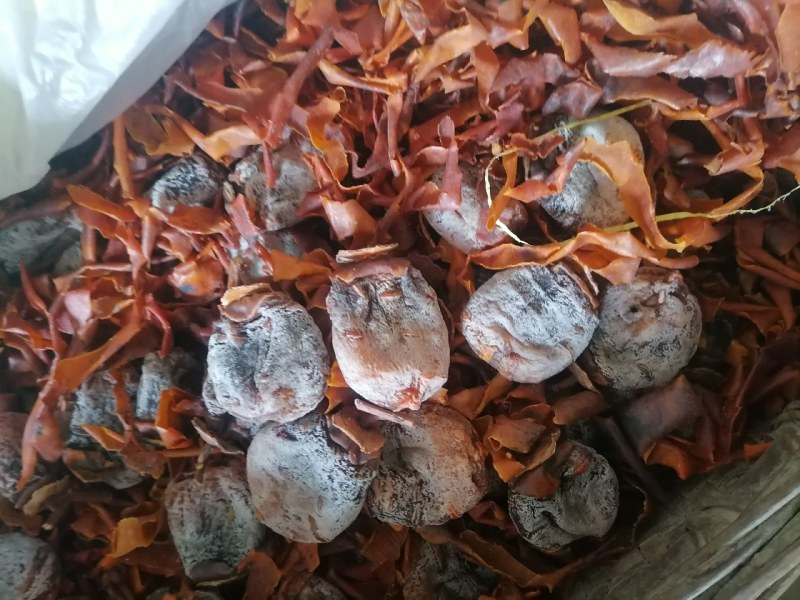 上霜吊柿饼