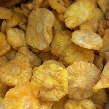 二级品菠萝圈电商用菠萝干，酸甜可口，菠萝味十足