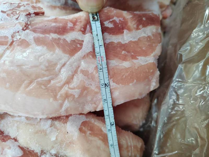 带皮五花肉条新货箱装10公斤全国一件起发量大可议价