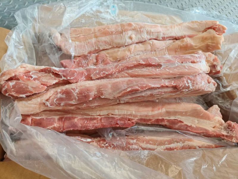 带皮五花肉条新货箱装10公斤全国一件起发量大可议价