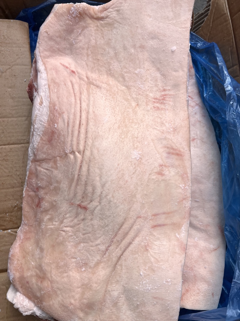 精修带皮五花肉，鲜品分割，纯干货