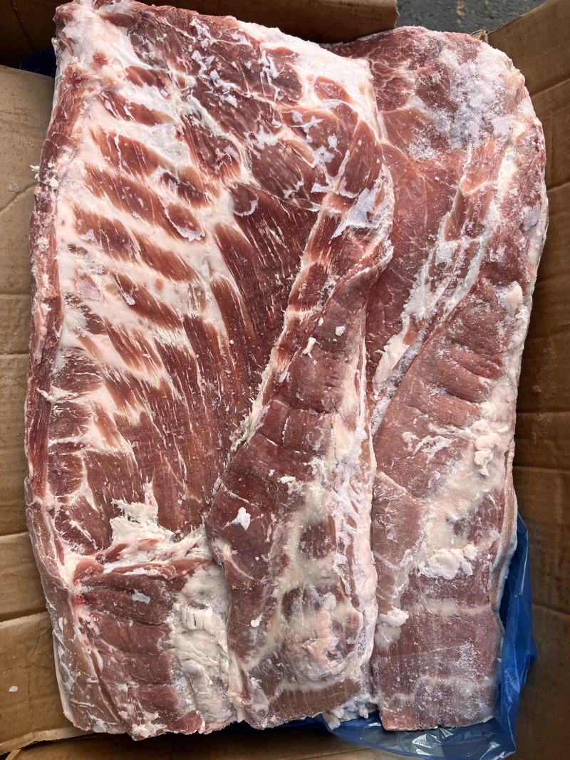 精修带皮五花肉，鲜品分割，纯干货