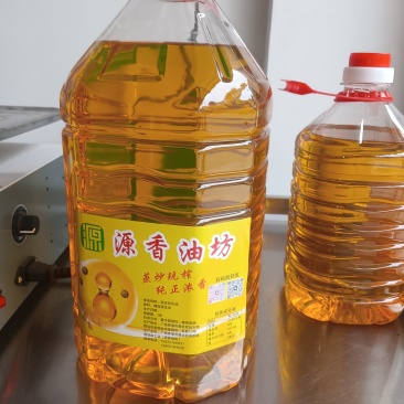 纯正压榨花生油无任何添加剂