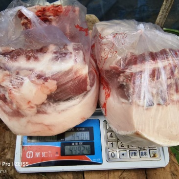 猪肉本地土养全吃熟食的猪肉是小时候的味道