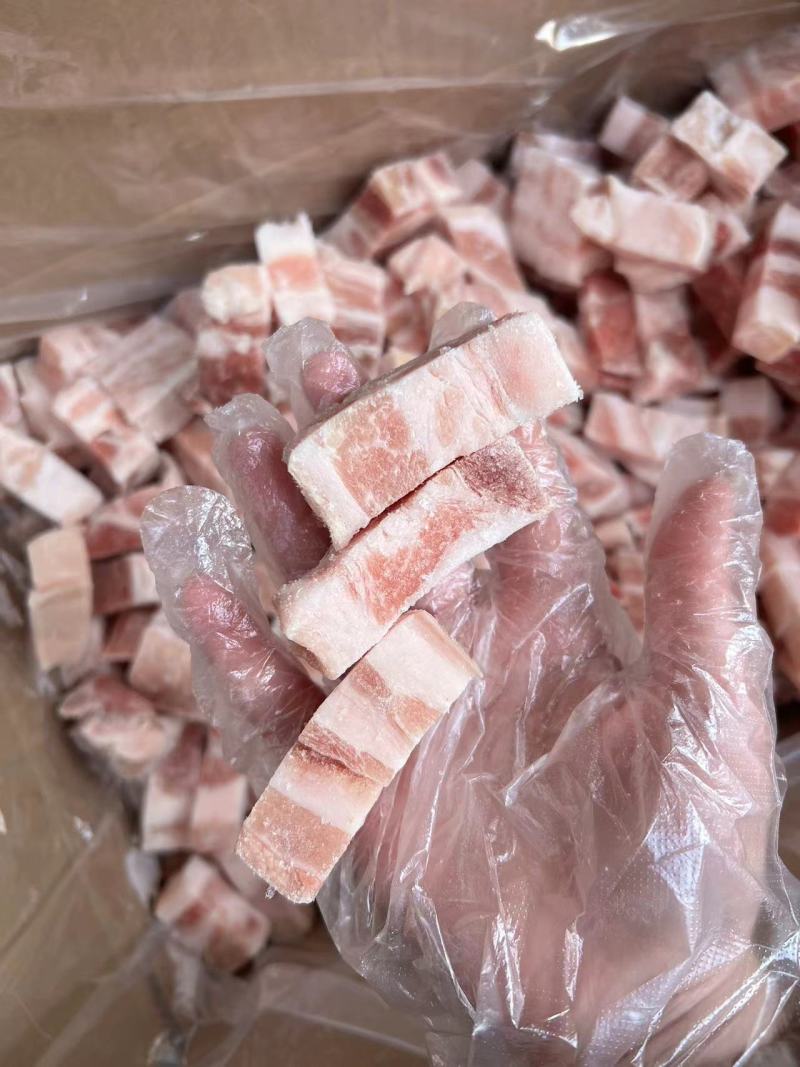 原切五花肉块/原切五花肉片常年加工
