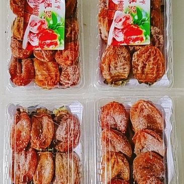 富平柿饼软糯香甜个大无核无渣入口即化每件净重十斤