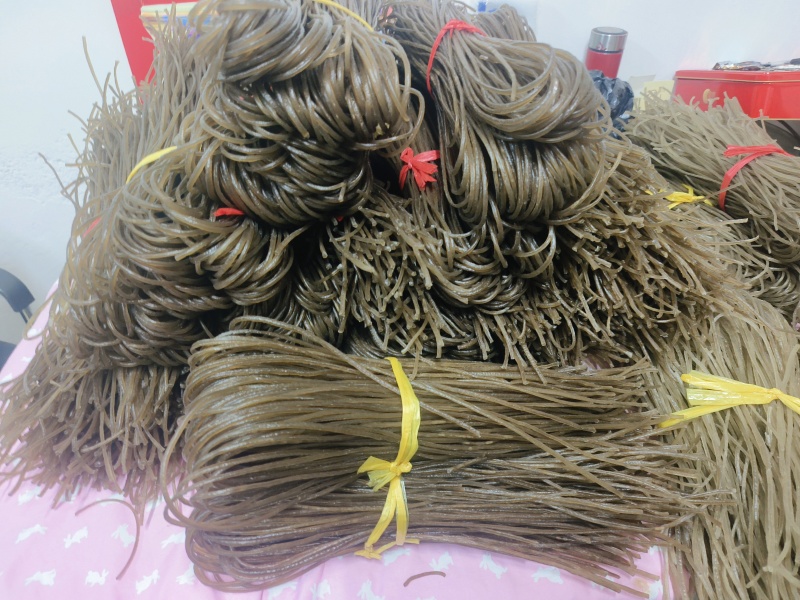 纯手工纯红薯粉条