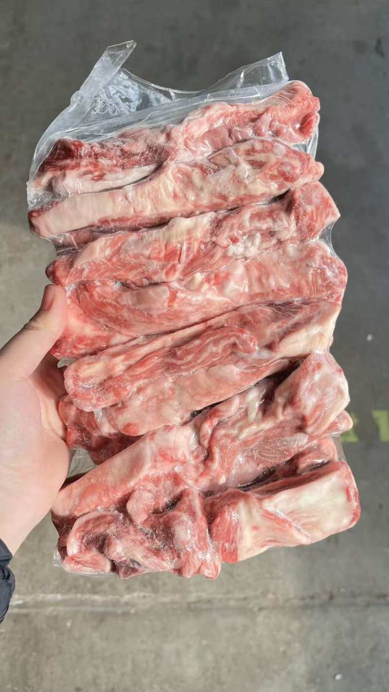 谷饲牛肋条短肋条精修去筋膜利用率高烧烤烤肉源头工厂