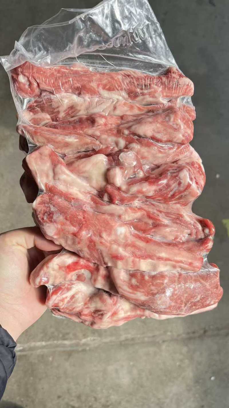 谷饲牛肋条短肋条精修去筋膜利用率高烧烤烤肉源头工厂