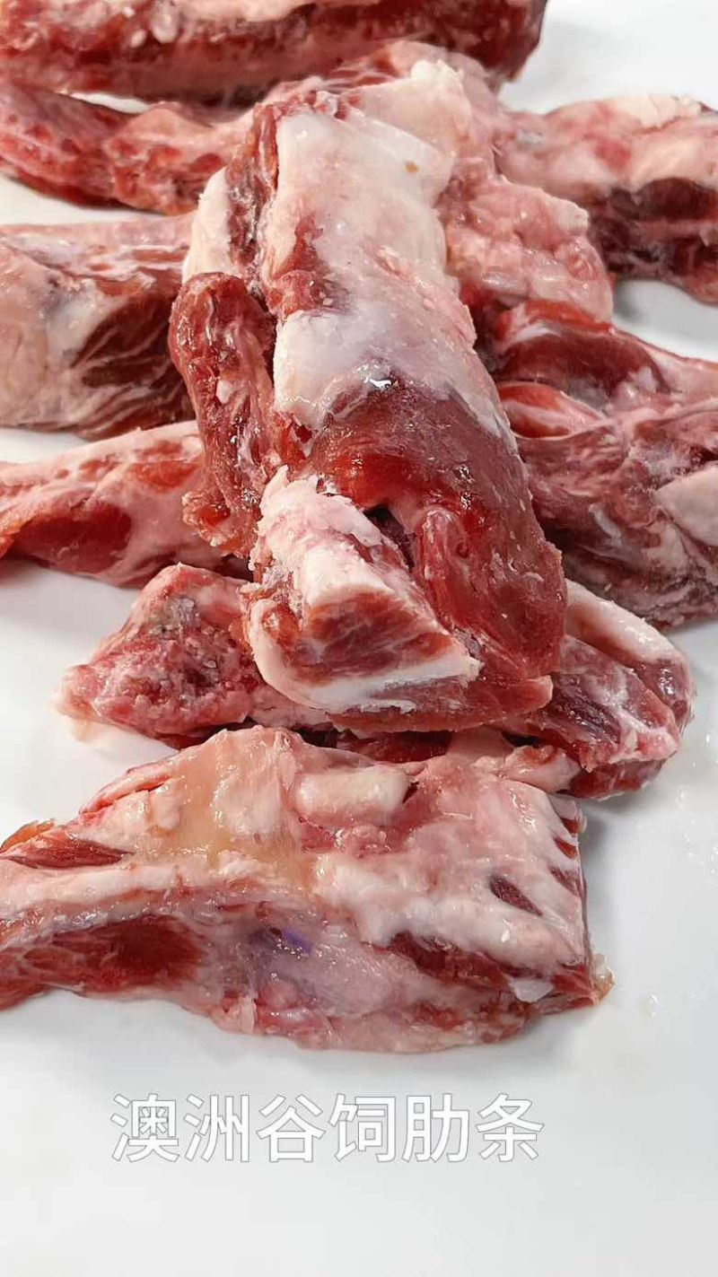 谷饲牛肋条短肋条精修去筋膜利用率高烧烤烤肉源头工厂