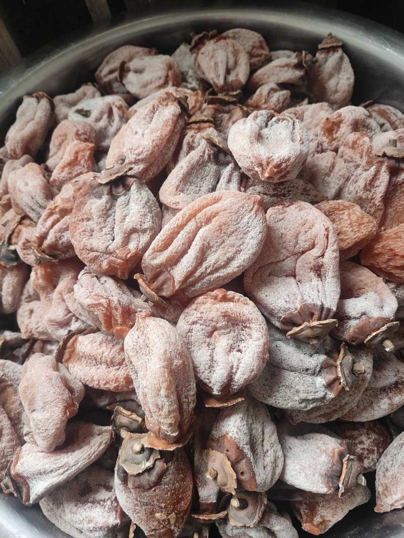 陕西富平柿饼，甜蜜中国，纯手工，***剂。