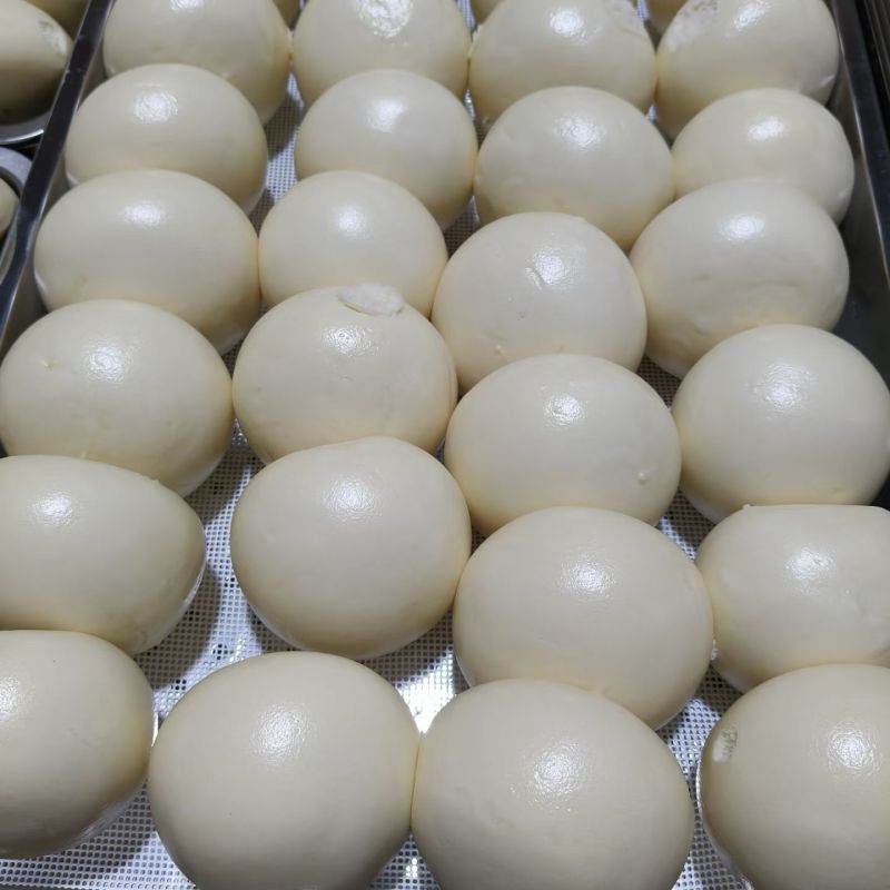 老面馒头呛面千层馒头批发红枣开花馒头三合面锅贴烧饼厂家直销