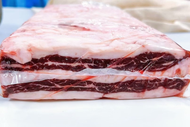 美式小肥牛纯干不调理肥牛卷牛肉方砖肥牛方砖涮锅食材