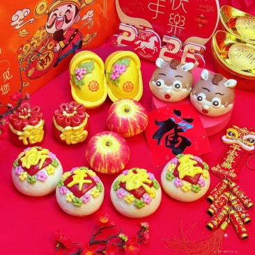 胶东花饽饽春节礼盒厂家直发