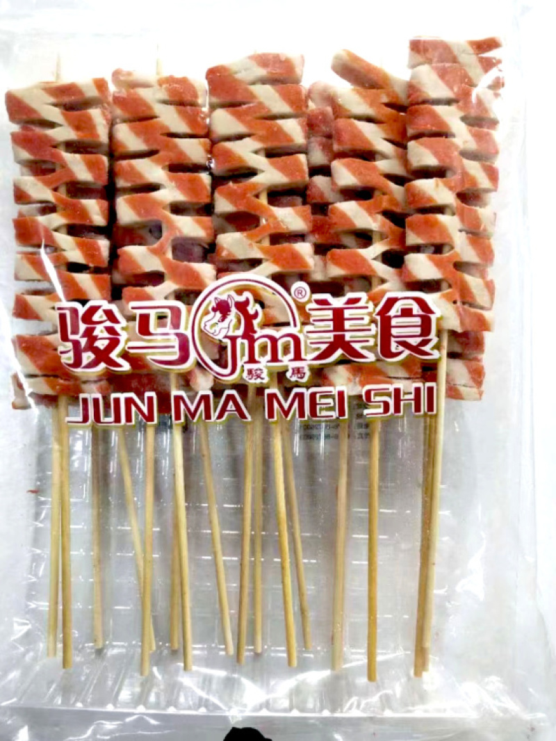 骏马拉丝蟹排串1.2kg*6包/件（约60g*20支/包）