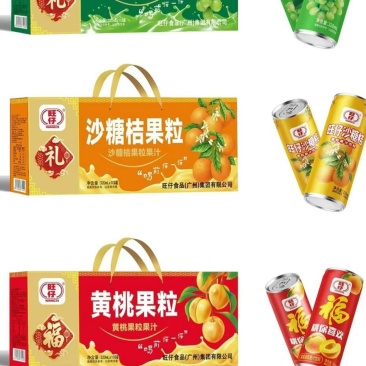 黄桃果汁大礼盒厂家发货