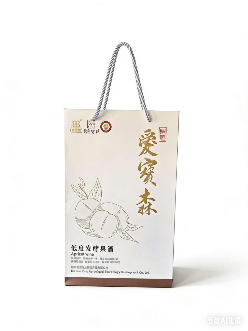 黄桃/猕猴桃原浆果酒750ml2瓶礼盒装