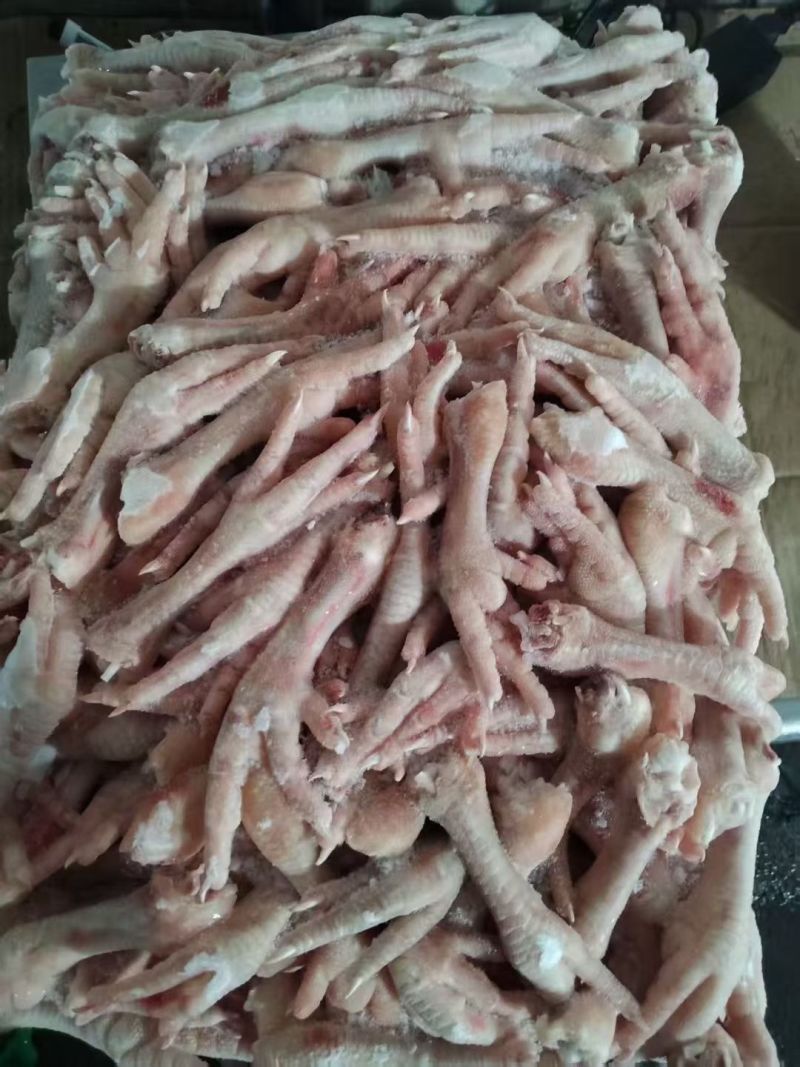 板冻鸡爪40-50规格15×1.大厂一级货